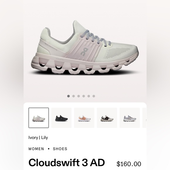 ON Cloud Swift 3D running shoes women’s size 9 - Picture 5 of 5